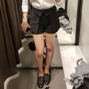 Zara Black Mini Skort